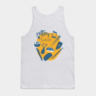 Pottery and Sushi Tank Top